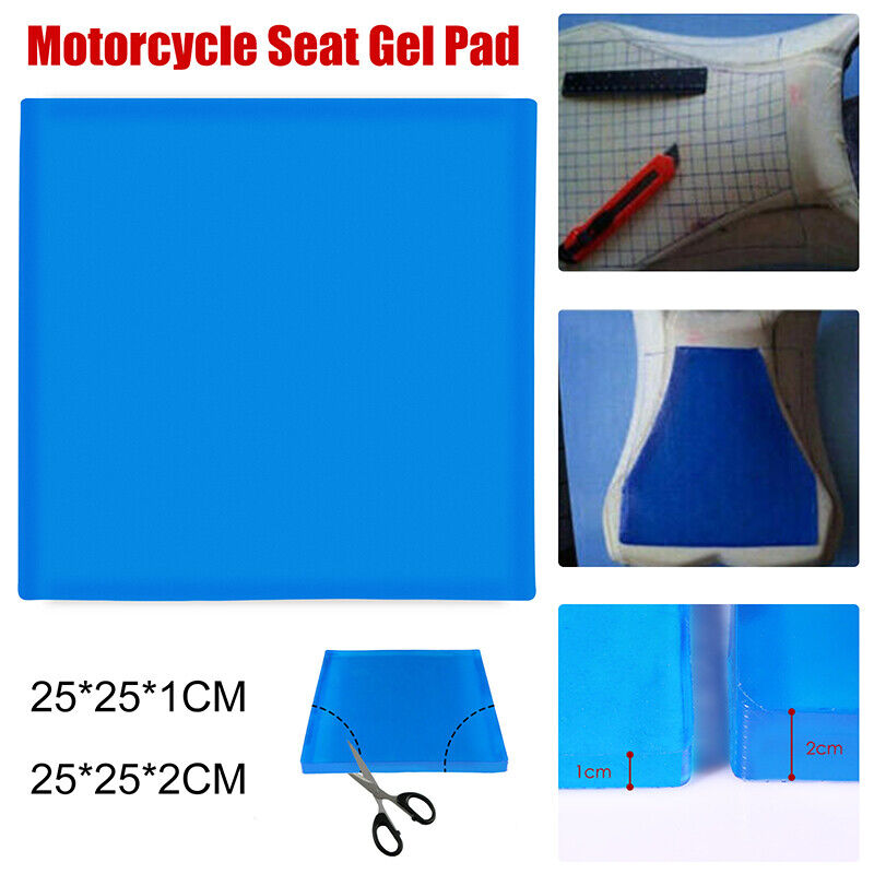 3D Cold Gel Pads China OEM Suitable for Various Motorcycle Seat Cushion Shock Absorption Pressure Relief Cushion Motorcycle air Seat Cushion