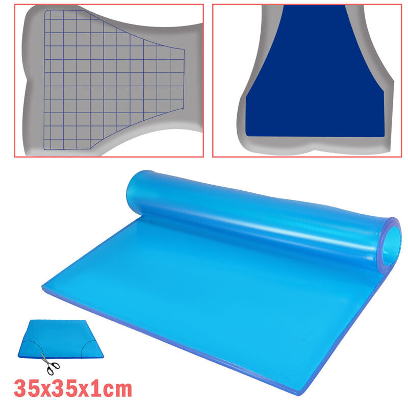 China Warehouse Customized Support OEM & ODM Semi-finished Gel Cushion Pad Cooling Motorcycle Seat Car Gel Pad Softer/Harder Cushion