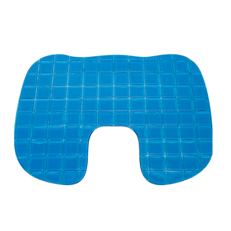 Summer Cooling Gel Pressure Relief Seat Cushion Chair Back Support Cooling Gel Pad for Low Back Support Pillows Back Support seating industry