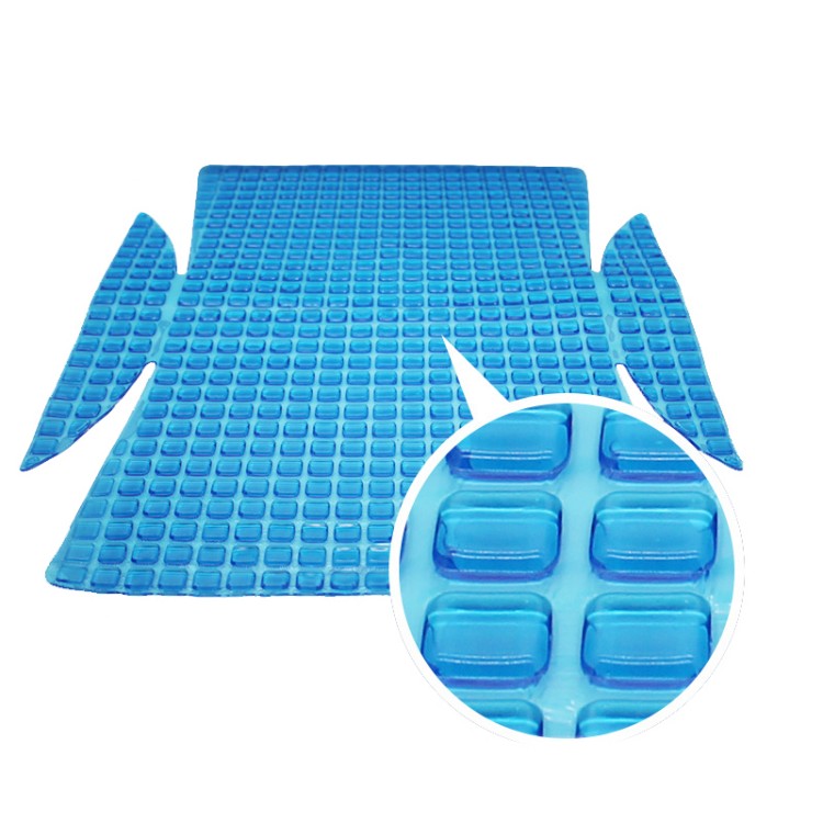 china produce Custom Beauty Care Pillow case Ice Cold Cooling Gel Pad for Cervical Neck Support Pillow for Sleeping Neck Pain Neck Rest Pillow