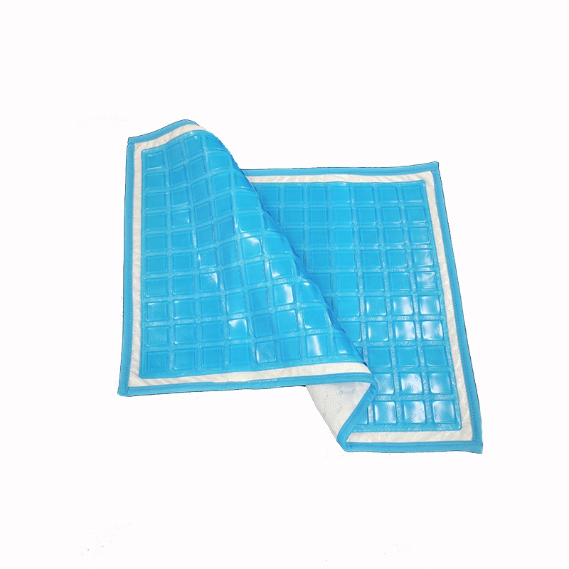Gel pillow topper China Factory Direct Customization Ice Cold Cooling Gel Long Flight Ergonomic memory foam Pillow Gel Pad for Neck Pillow