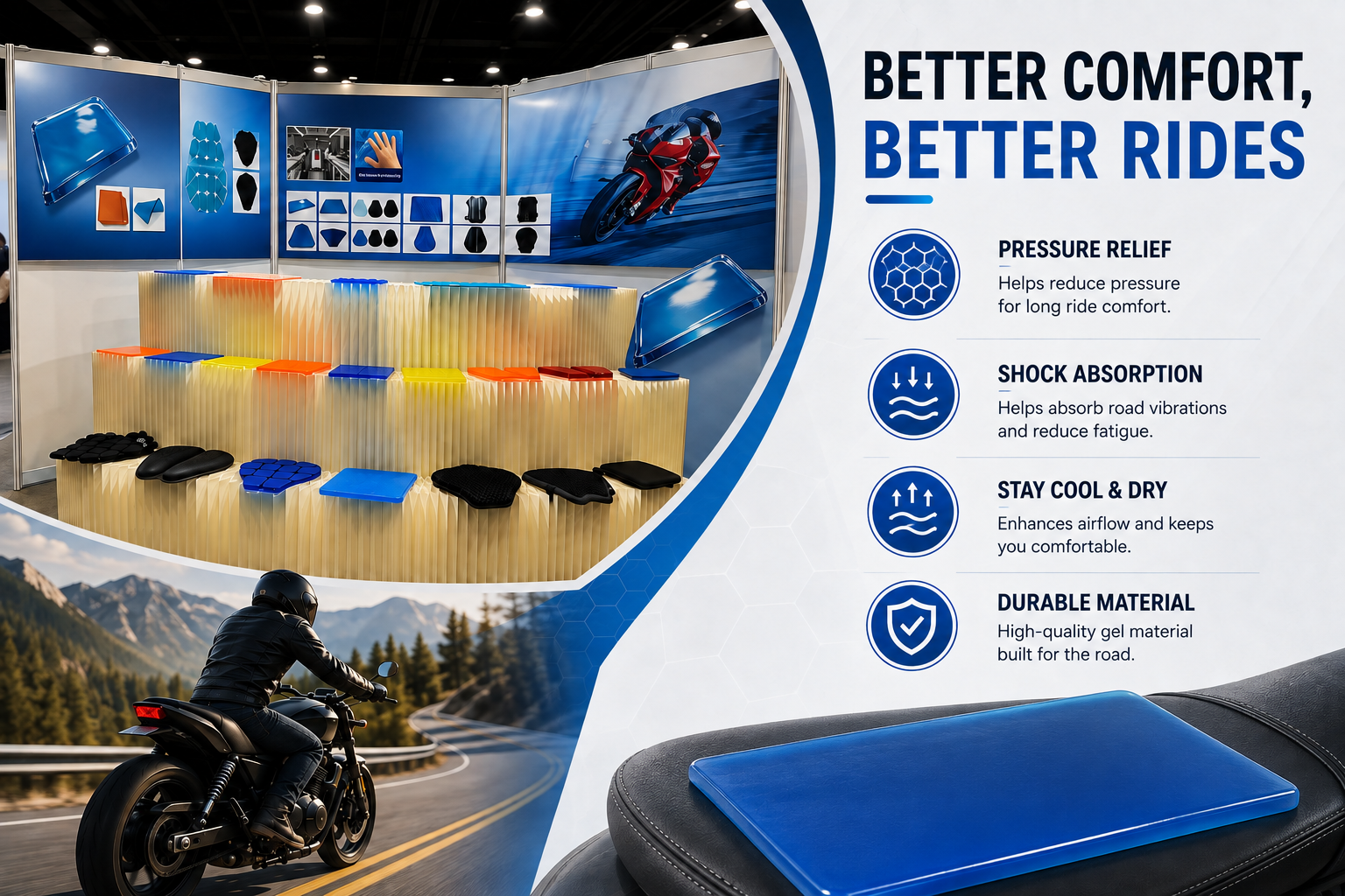 Long rides are changing what riders expect from a motorcycle seat. 